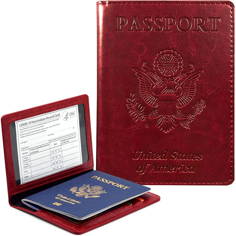 

Passport Holder for Travel Passport Wallet Cover Case for Travel Must Haves Accessories,Passport Book Holders for Women and Men