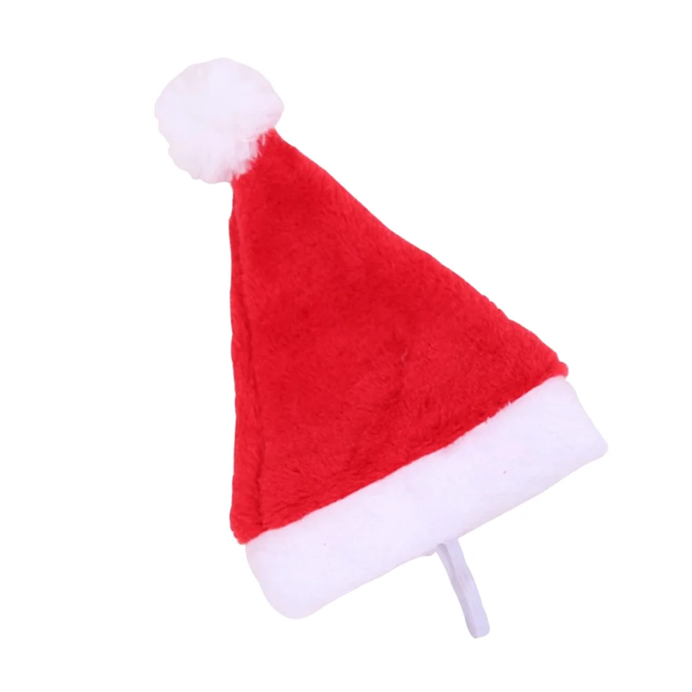 

6Pcs Christmas Pet Hat Soft Comfortable Adorable Cap Pet Decoration Perfect for Birthday Party Dog Decorative Hat
