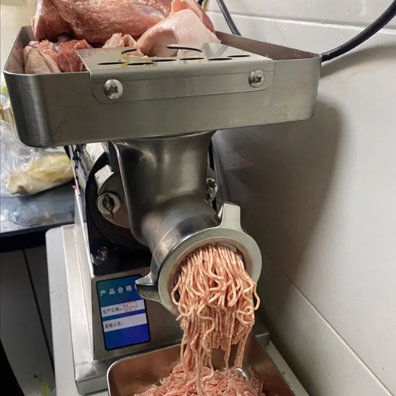 

Meat Grinder Slicer Meat Cutter Machine Mincing Mixer Machine Multi-functional Desktop Meat Grinder ﻿