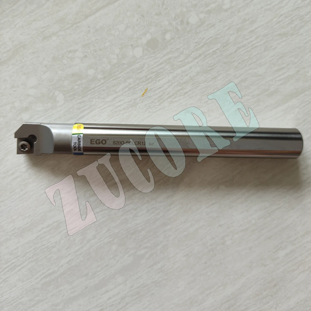 EGO Anti-vibration 95 Angle CNC Inter Bore S20Q-SCLCR12 D20mm L180mm Tool Holder For Insert CCMT120404 Lathe Dropshipping Center