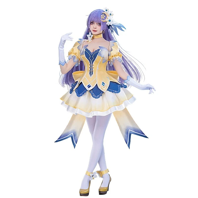 CosAn Date A Live Izayoi Meijiu Diva 코스프레 의상 Tokisaki Kurumi 로리타 패션 드레스 파티 역할 놀이 의류 할로윈