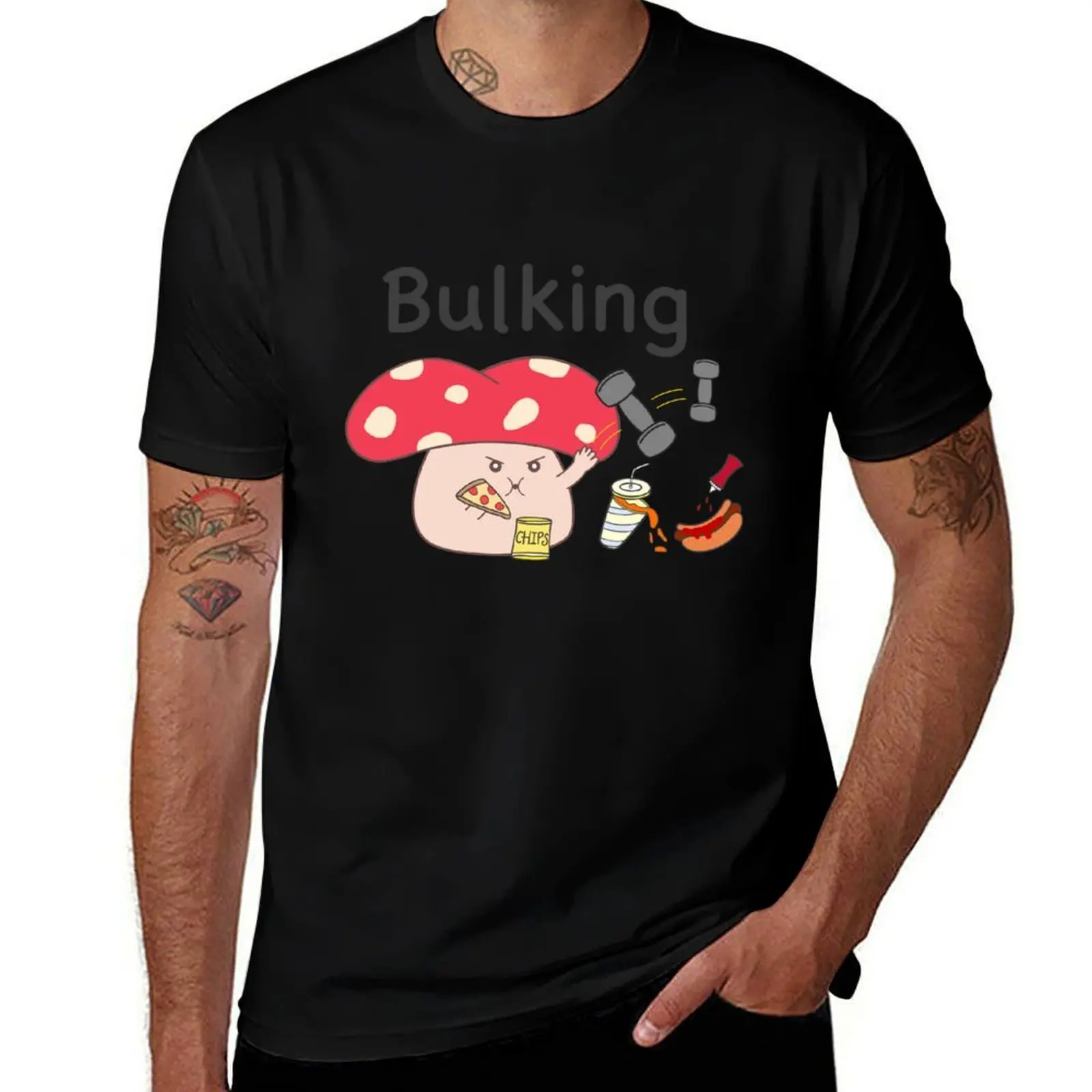 

Keep on Bulking T-Shirt affliction shirts sweat Man t-shirt Men's clothing