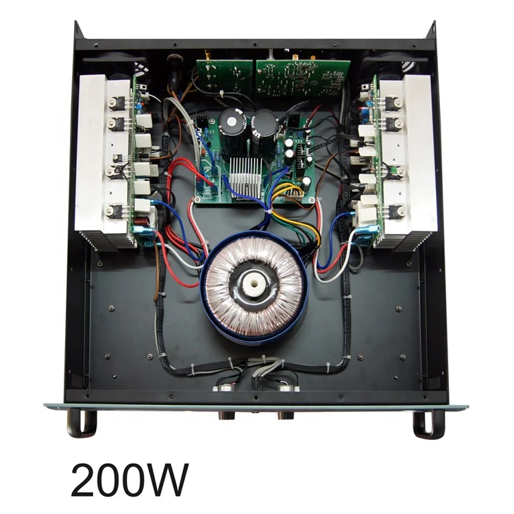 M-Series المرحلة مكبر للصوت المدرسة أمبير 2U/3U 2 قنوات 200-1300 واط المسرح المنزلي مضخم الصوت