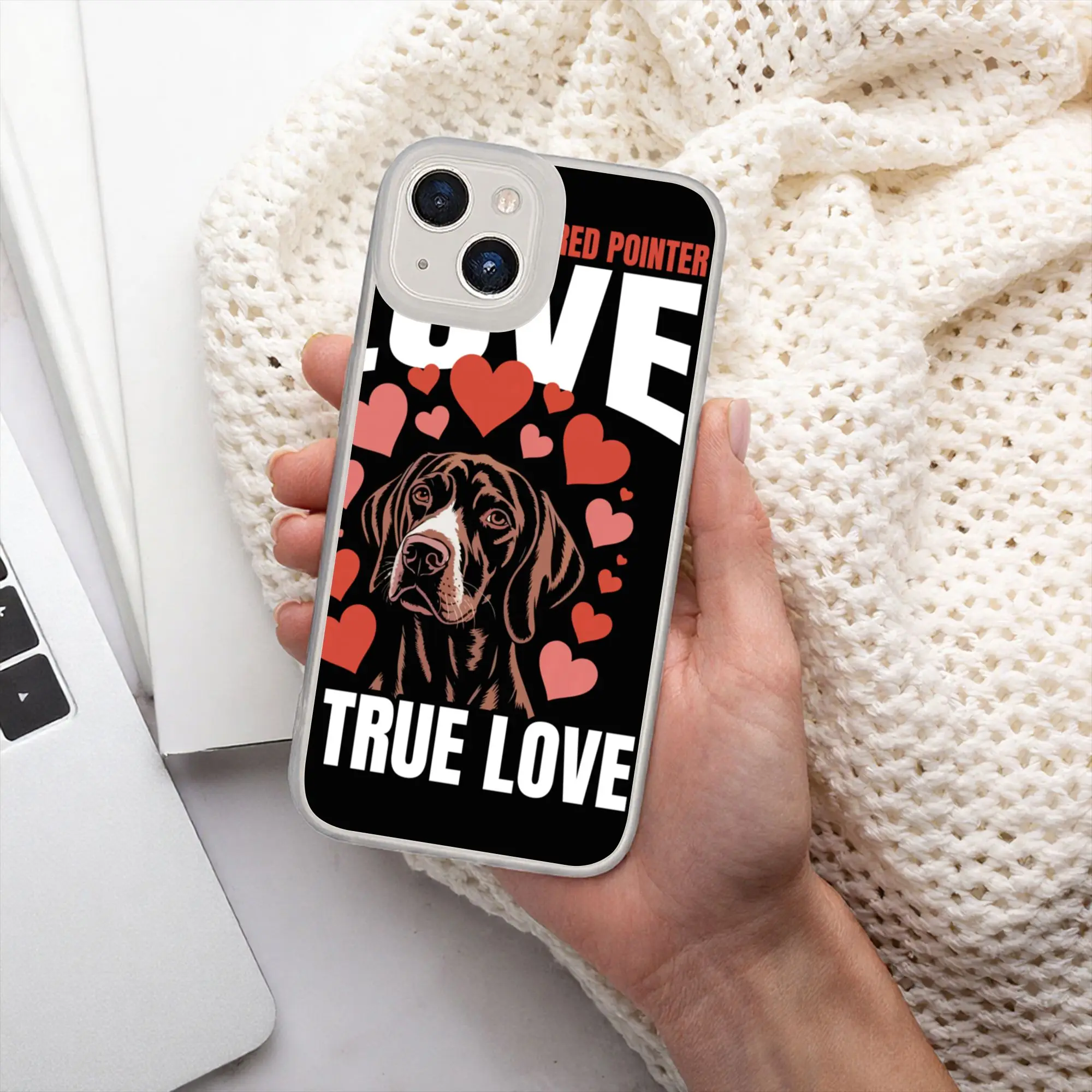 New Armor Bumper Shockproof German Shorthaired Pointer Dog Phone Case for IPhone 17 16 15 14 13 12 11 view 5