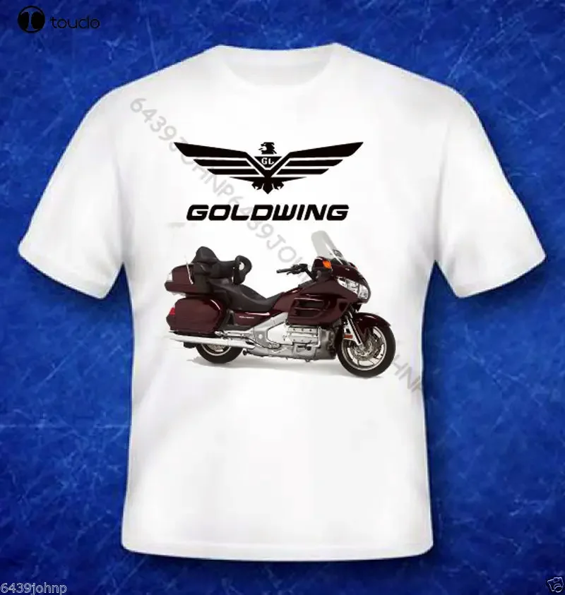 New Fashion Hot T-Shirt Summer Style Funny Japan Goldwing, Maroon Gl1800, 2007 Classic Vintage Biker Motorcycle T-Shirt