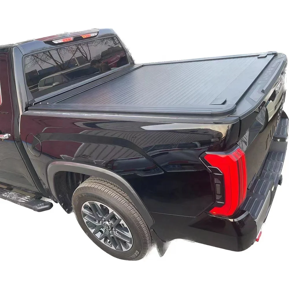 

Modification Pickup Truck Bed Cover Roller Shutter Lid Manual Tonneau Cover with Double groove Track for Wholesaler Importer Dis