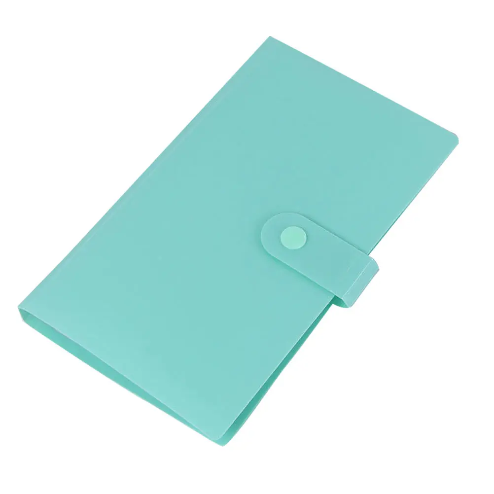 Kaartopslagboek Sterke zegelpagina's voor platlopen Gebruik Ideale spelkaarten Hoes Draagbare kaartenverzamelhulpmiddel voor op reis