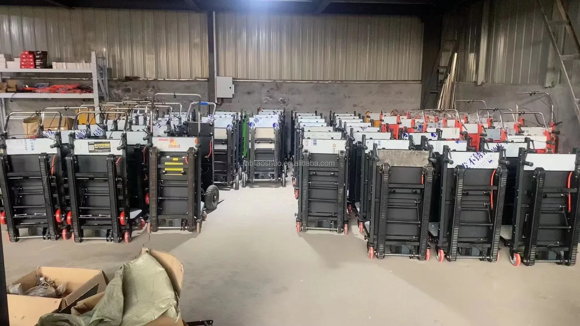 

Моторизованный складной тележка-лестницеход 2026 SELL для подъема и спуска по лестнице, грузоподъемность 400-500 кг