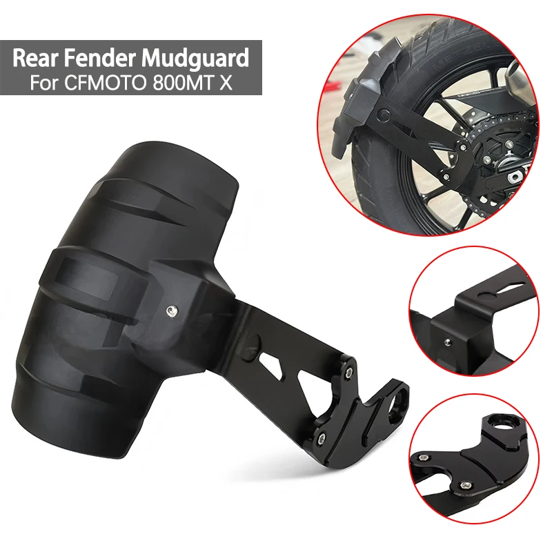 

800MT/X Motorcycle Rear Fender Mudguard Mudflap Guard Cover For CF 800MT 800MTX 800 MT MTX