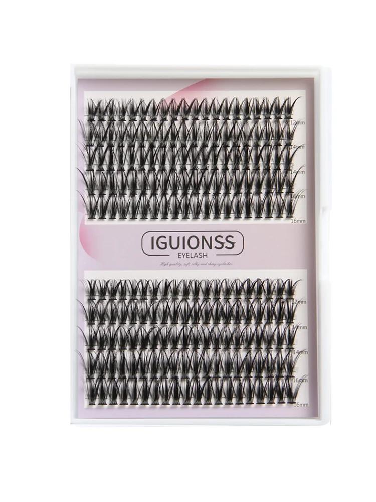 Lash Clusters  Individual Lashes Cluster Eyelash Extensions  30D+40D Mix C/D Curl Eyelash Clusters DIY Lash Extension