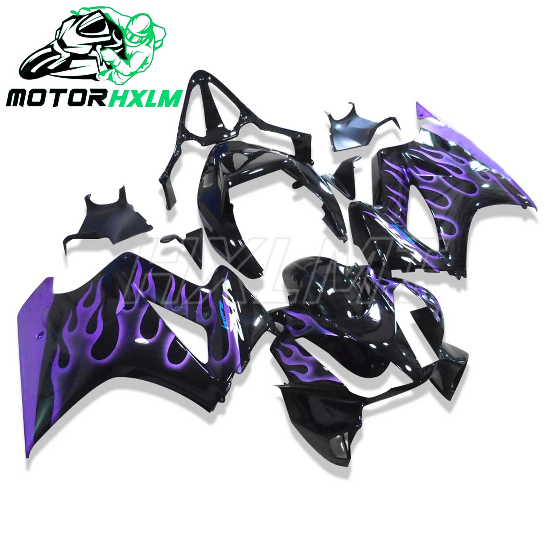 

Motorcycle Fairing Kit ABS Plastic Body Injection Fairings Bodywork Bodykits Black For HONDA VFR800 VFR 800 2002 -2012