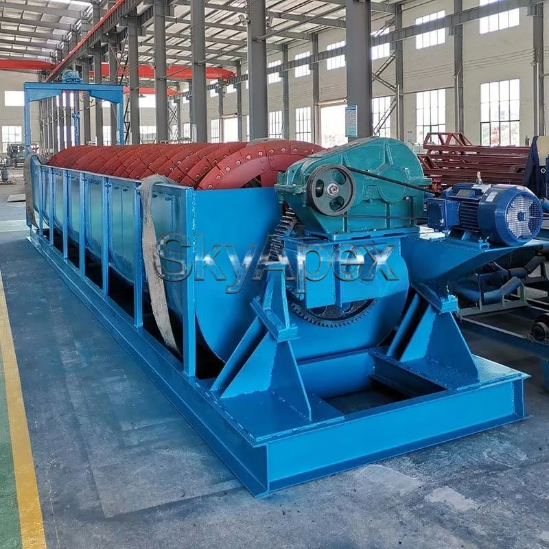 Deposit FG Series Single Spiral Classifier Large Single Spiral Sand Mud Separator Twin Spiral River Sand Washer