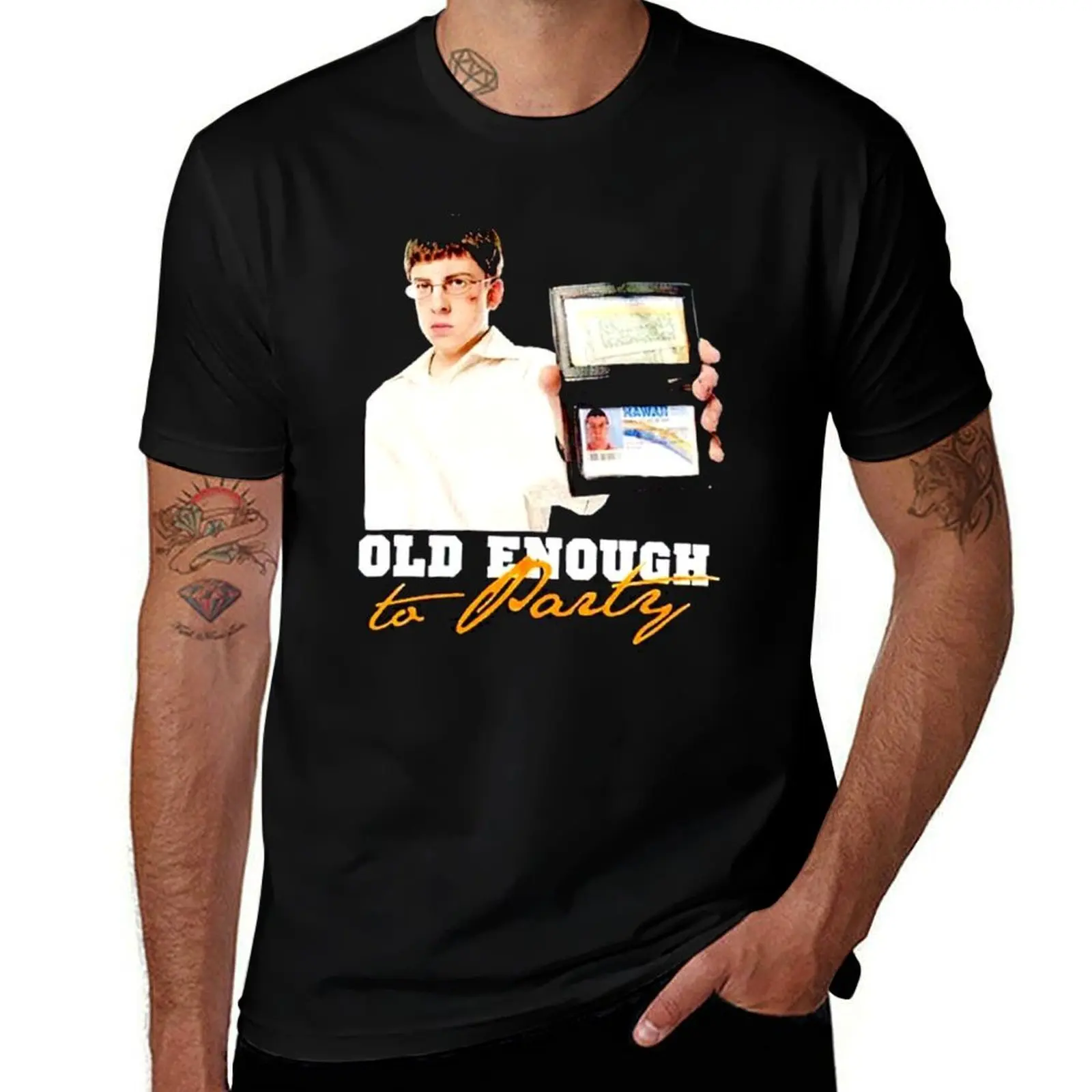 

McLovin Pullover T-Shirt cotton t shirt man t shirt man casual T-Shirt