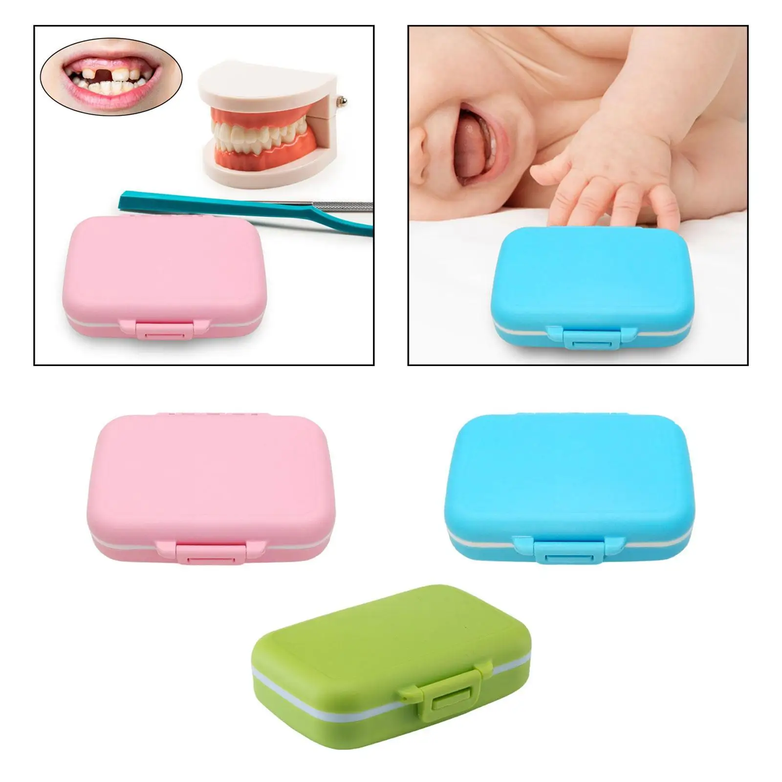 

Children Tooth Storage Holder Deciduous Tooth Box for Baby Kids Tooth Loss