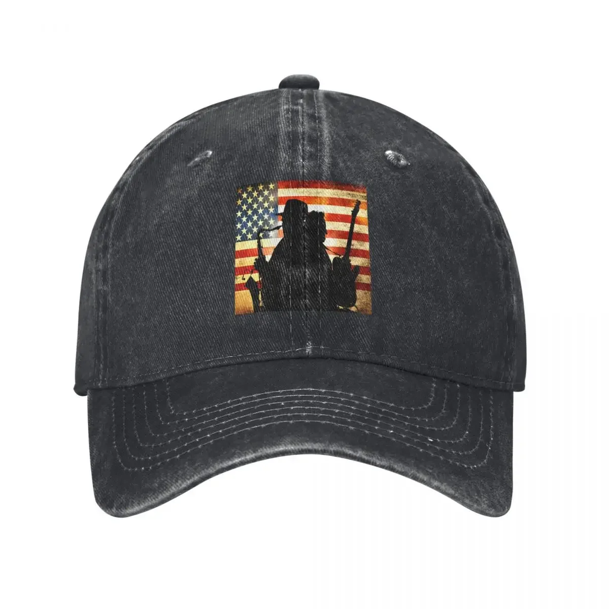

Bruce Best Springsteen Baseball Cap Distressed Denim Washed Heartland Rock Headwear for Men Women Outdoor Adjustable Caps Hat