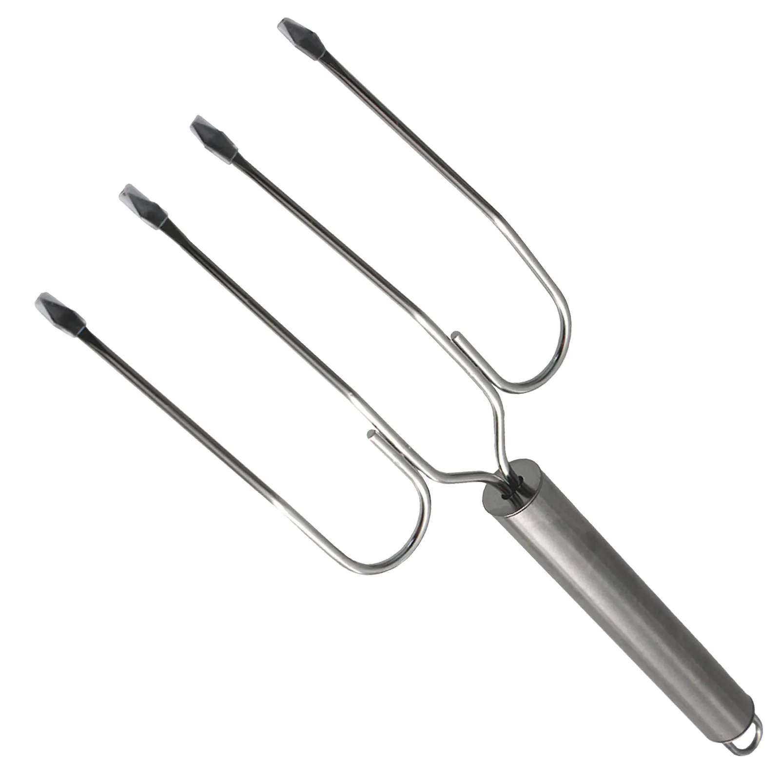 

1pc Turkey Fork Stainless Steel Reusable BBQ Lifter Grilled Roast Chicken Meat Tool Premium Quality Heat Resistant Nonslip H