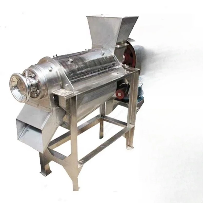 

304 stainless steel coconut milk spiral industrial fruit grinder juicer