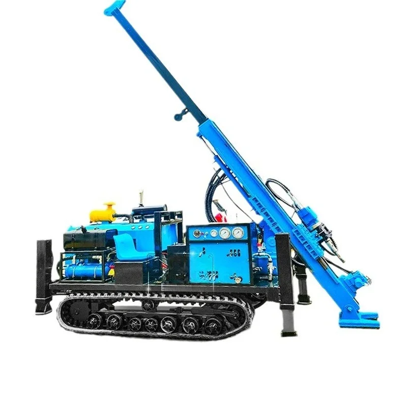 Metal mine sampling rig, multi-function kilometer exploration core rope rig
