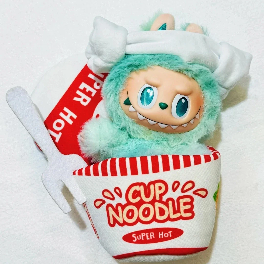 Ropa para Labubu Wacky Mart, ropa bonita para muñecas, ropa de comida para cucarachas, traje de camarones fritos, disfraces de dibujos animados, traje Diy para muñecas