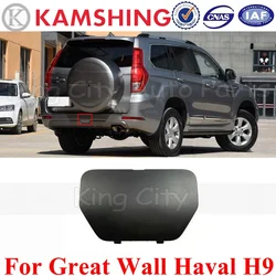 CAPQX Unpainted Rear Bumper Trailer Cover For Great Wall Haval H9 Tow Bracket Lid Bumper Tow Hook Cover Cap