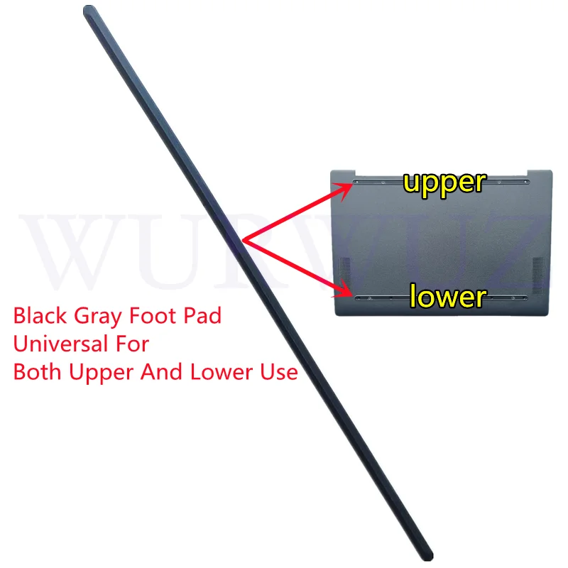 

New Original Laptop Bottom Case Foot Pad For HP Chromebook 11A-NE Black Gray