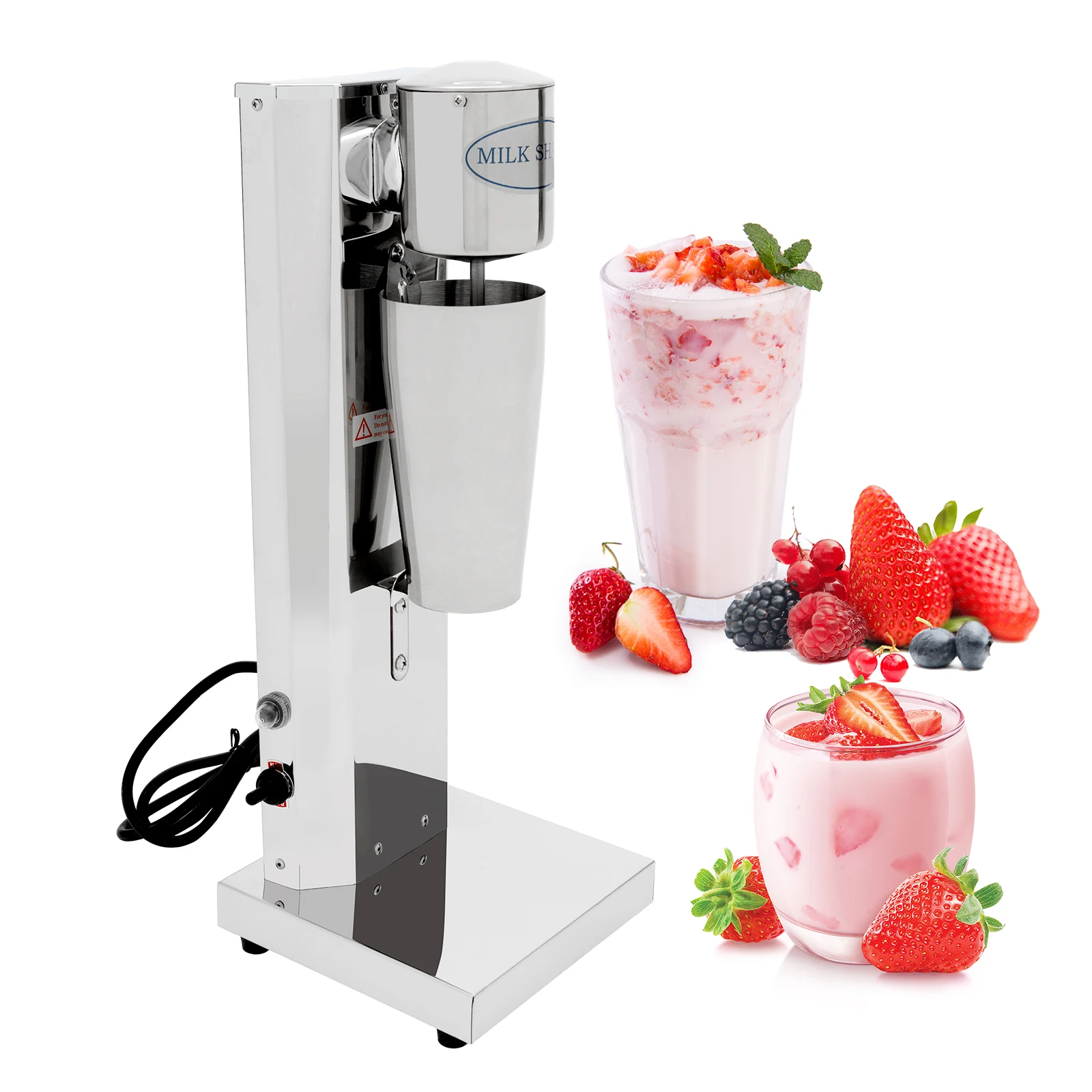 650ML Commercial Handheld Electric Milk Shake Maker Drink Mixer Machine Smoothie Milk Blender