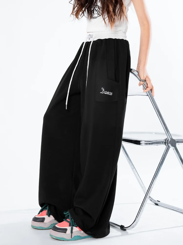 Nieuwe Kinderen Mode Cool Meisjes Jazzdans Zwarte Broek Sport Prestaties Kostuums Hiphop Street Dance Praktijk Kleding DQL10688