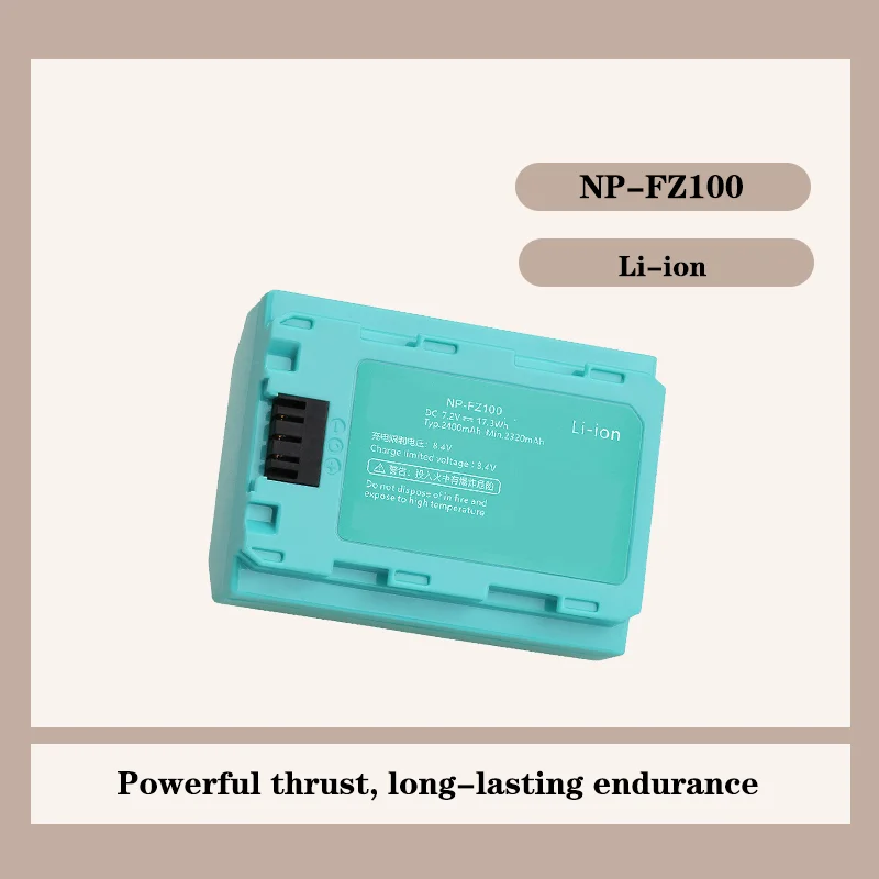

For Sony NP FZ100 Battery For a1 a7C a7M3 ZV E1 a7R3 a7R4 RX0 RM3 Mirrorless Camera High Capacity Replacement