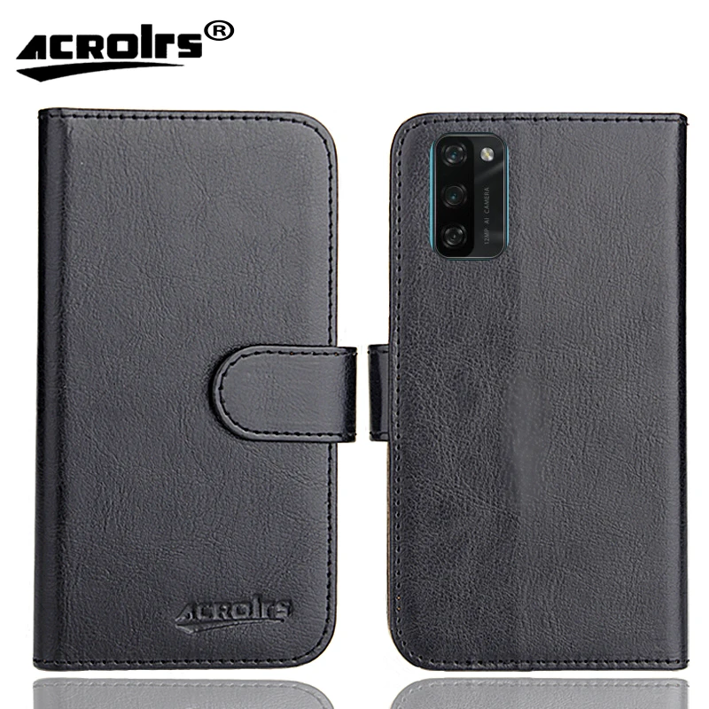 Capa de Couro Macio Retrô Exclusiva Crazy Horse para Blackview A100 BV5000 BV5200 Oscal Flat Shark 2 8