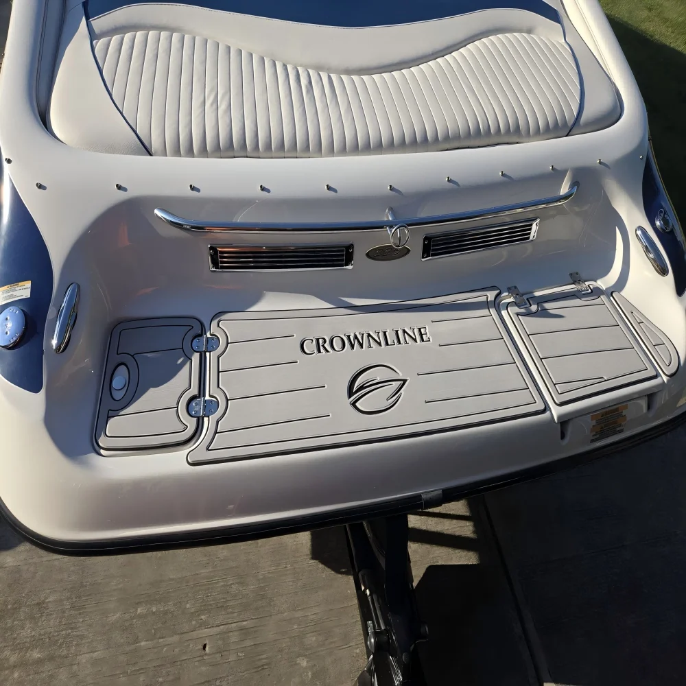 2005 Crownline 225 260EX 220EX 240LS Integrated Swim Platform Boat EVA Floor Pad SeaDek MarineMat Gatorstep Style Self Adhesive