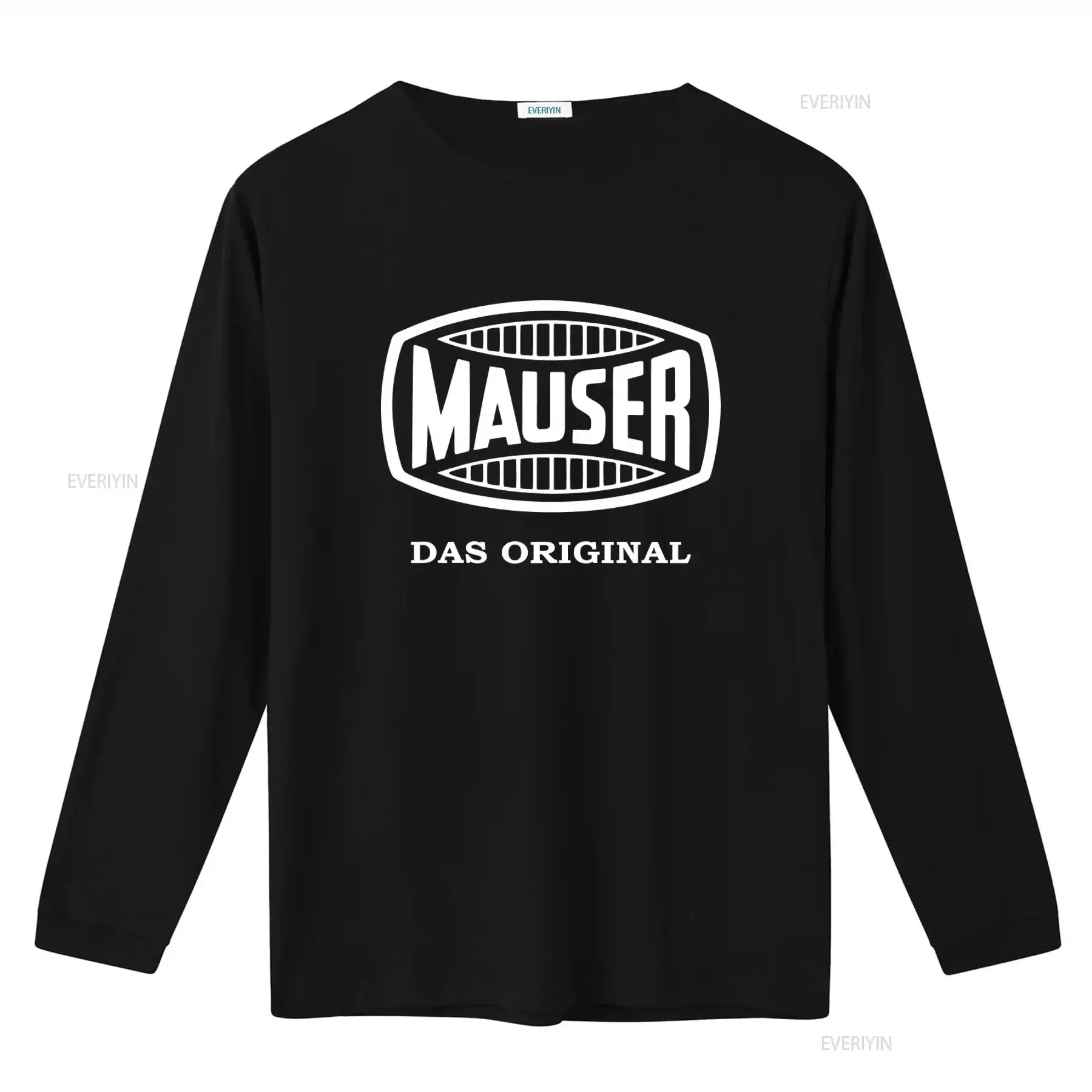Mauser Logo T Shirt Das Original Design Funny Merchandise American Sizes S 5XL vintage Washed Top For Everyday Wear Versatile image 2