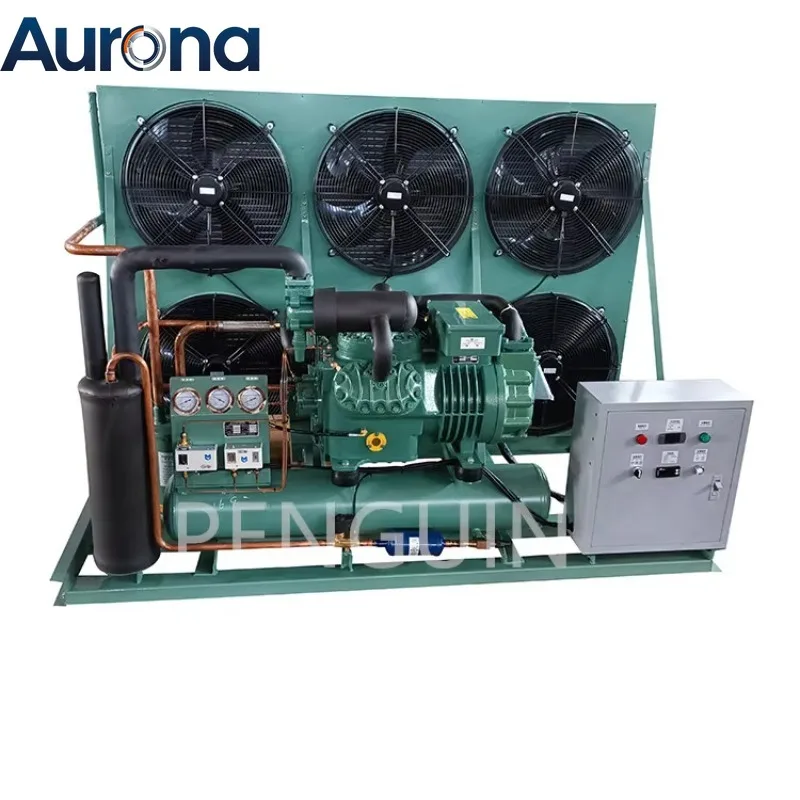【Industrial】Wholesale Price 5hp 10hp 15hp 20hp 30hp 50hp 15hp R404a Refrigeration Condensing Unit For Cold Room Storage