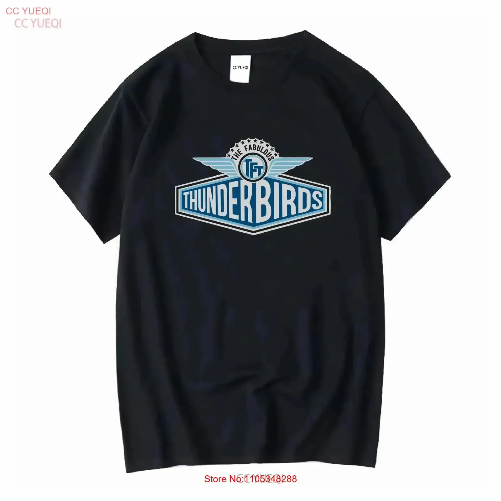 Heiß begehrt: Das fabelhafte Thunderbirds Band T-Shirt in Weiß, Größe S bis 5XL, GS013, Vintage-Waschung, leicht weich, atmungsaktiv