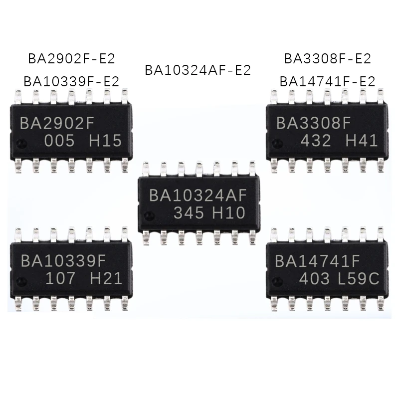 1PCS BA10339F-E2 BA10324AF-E2 BA14741/BA2902/BA3308F-E2