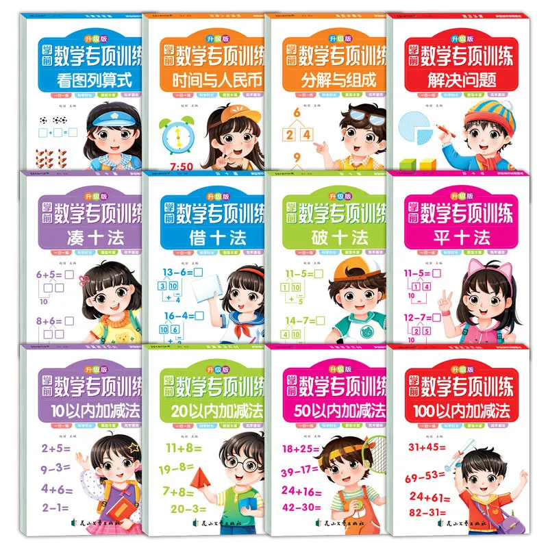

Preschool Mathematics Specialized Training, Addition and Subtraction Within 20, Picture Based Formulas, and Ten Point Method