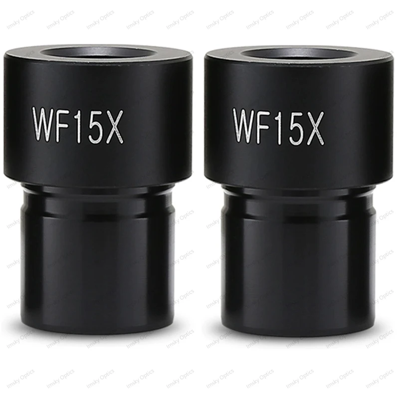 

WF15X Biological Microscope eyepiece Mounting size 23.2mm Optical Microscope Lens Accessories Wide Angle Monocular Ocular Lens