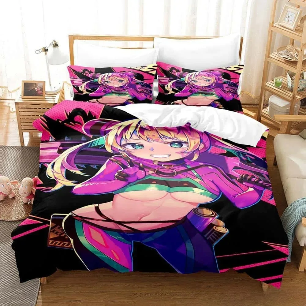 3D Print Anime Dohna Dohna Bedding Set Single Twin Full Queen King Size Bed Set Adult Kid Bedroom Duvet cover Sets Home Textiles