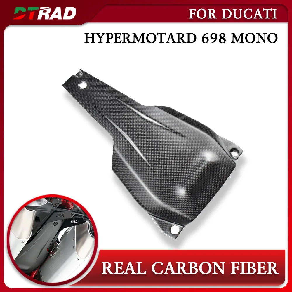 2025 For DUCATI Hypermotard 698 Mono RVE 2024 Carbon Fiber Rear Tail Seat Under Panel Fairing Kit Tail Lower Protection Cover