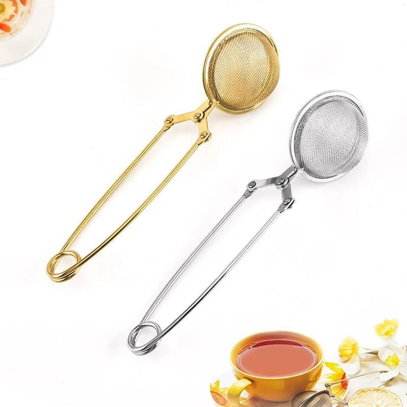 Tee Infuser Edelstahl Kugel Mesh Tee Sieb Kaffee Herb Spice Filter Diffusor Griff Tee Ball Spiel Tee Taschen