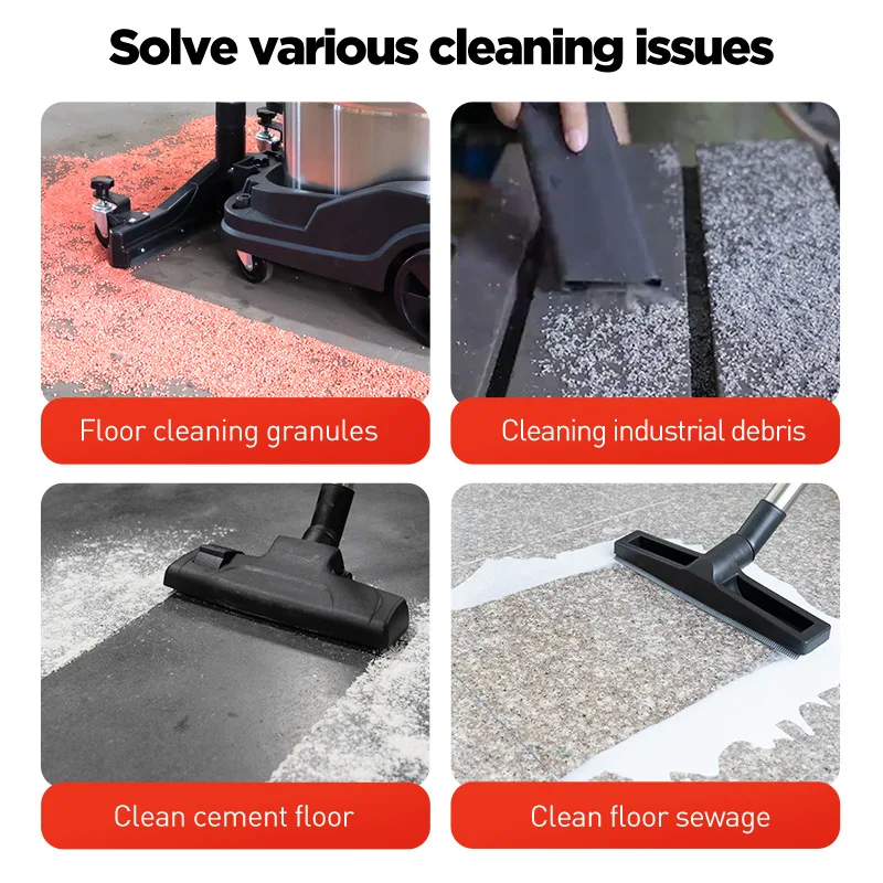 New Design Industrial Dry Wet Vacuum Cleaner 100L Vacuum Cleaner Commercial 3000W  Industrial Car Wash Vacuum Cleaner