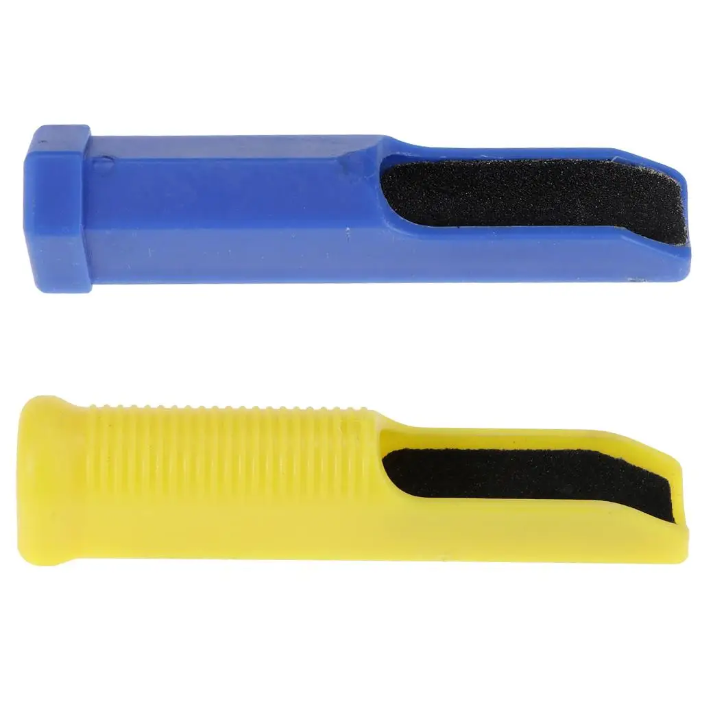 Plastic Double Sided Sander File Shaper Burnisher Rod for Snooker Billiard Pool