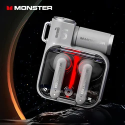 Monster-Écouteurs sans fil Bluetooth 5.3 d'origine, casque de jeu TWS, casque évité Hifi, longue veille, écouteurs de sport, XKT15