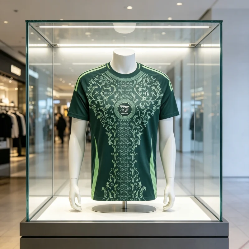 2026 Summer New Algeria Football Fan Customized T-shirt Breathable Comfortable Simple Quick-dry Family Parent Child Clothing