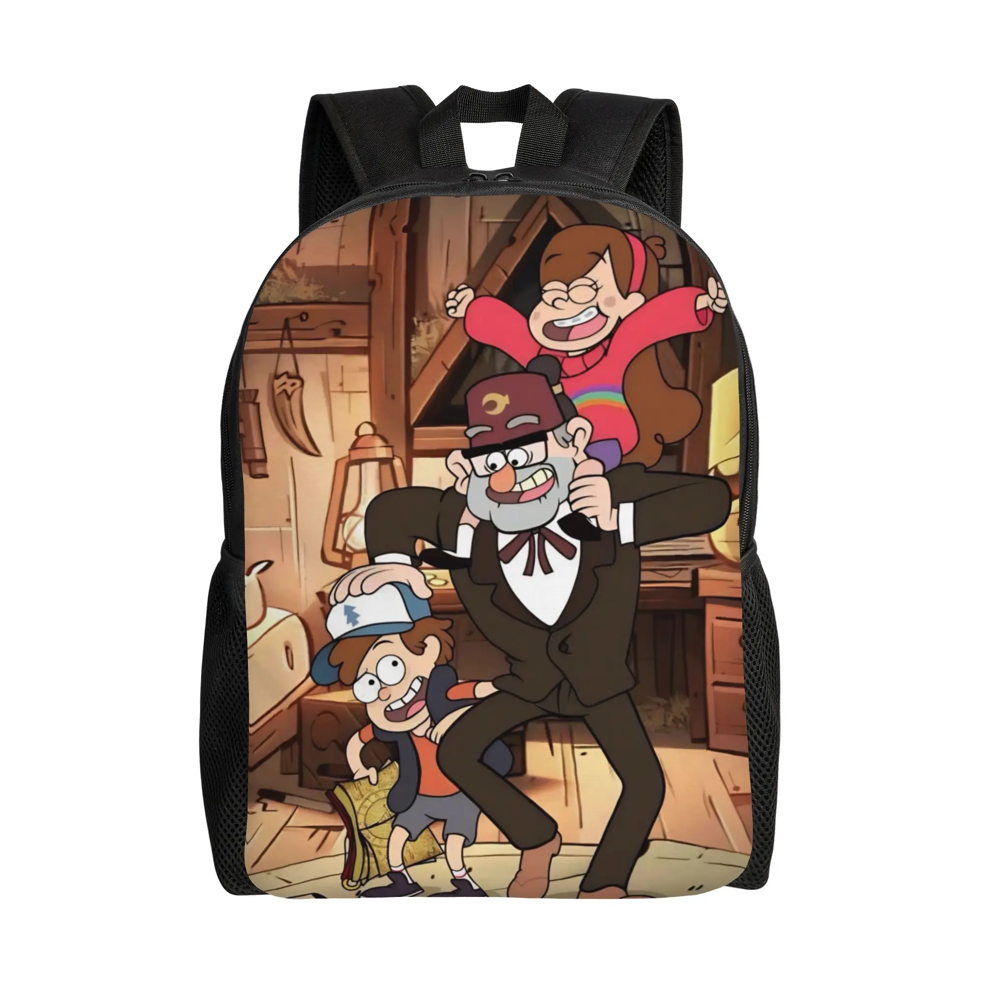 G-Gravity Falls Kid Backpack for Kids Girls Boys  Backpacks Cartoon Preschool Child School Bag