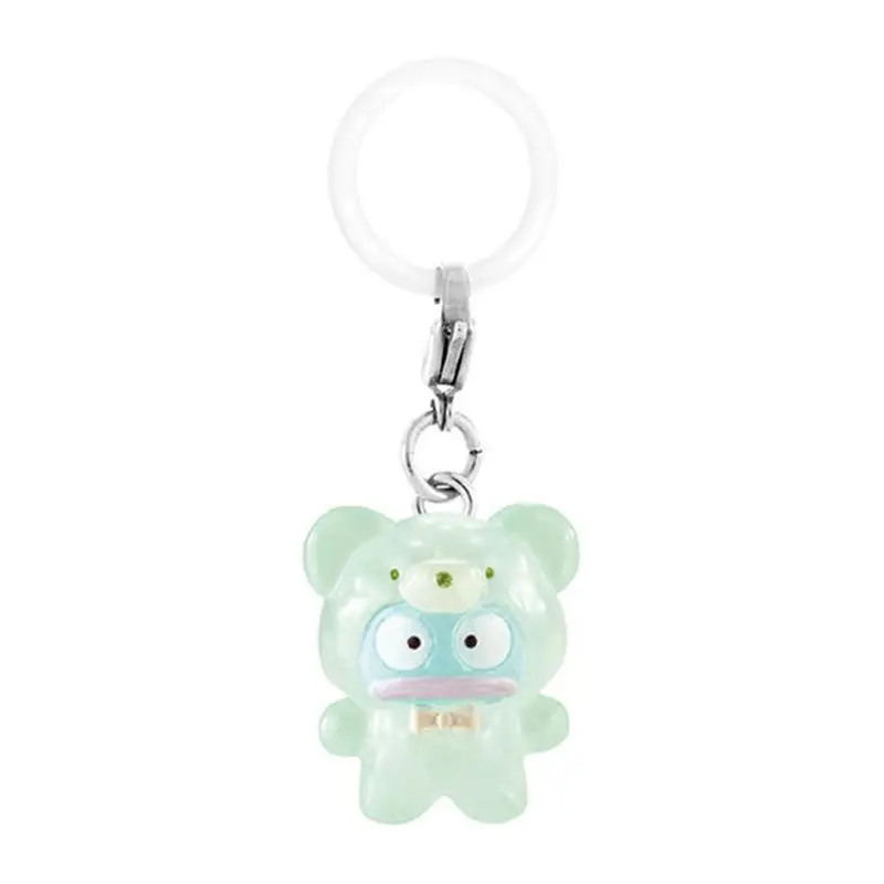 In Stock Bandai Twisted Egg Trio Character Bear Shaped Keychain Pendant Hello Kitty Pudding Dog Clown Fish Bag Decoration Toys - view 6