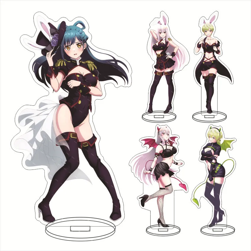 

Mato Seihei No Slave Cartoon Chained Soldier Kyouka Uzen Himari Azuma Shushu Suruga Nei Ookawamura Acrylic Stand Accessories