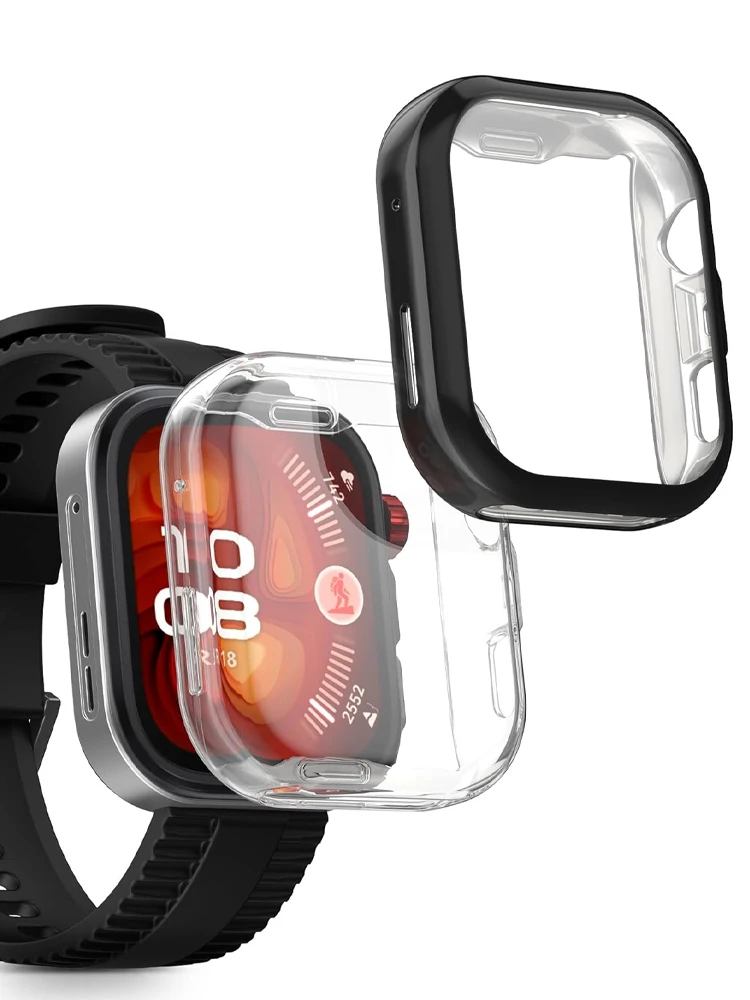 เคส TPU สำหรับนาฬิกา HUAWEI Watch Fit 4 Pro อุปกรณ์เสริม ป้องกันรอบด้าน กรอบกันกระแทก ฝาครอบ huawei fit 4 พร้อมฟิล์มกันรอยหน้าจอ