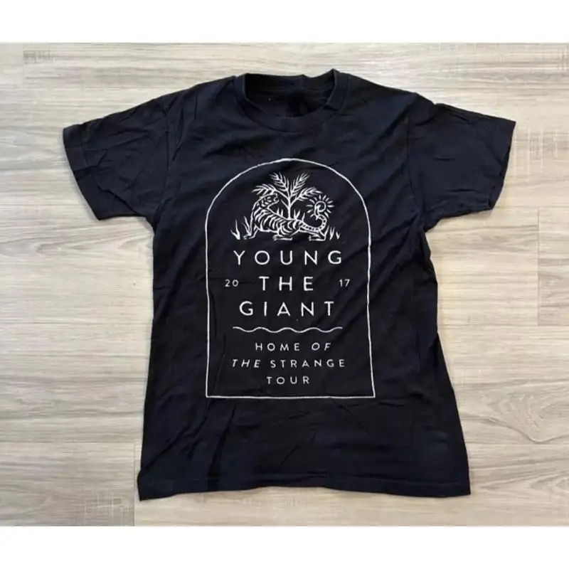 

Футболка Young The Giant 2017 Home Of Strange Tour 1Side, хлопковая