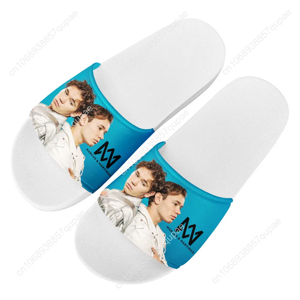 

Marcus And Martinus Slippers Home Water Shoes Rap Dance Singer Mens Womens Outdoor Slippers Swimming Casual Sandals Slippers