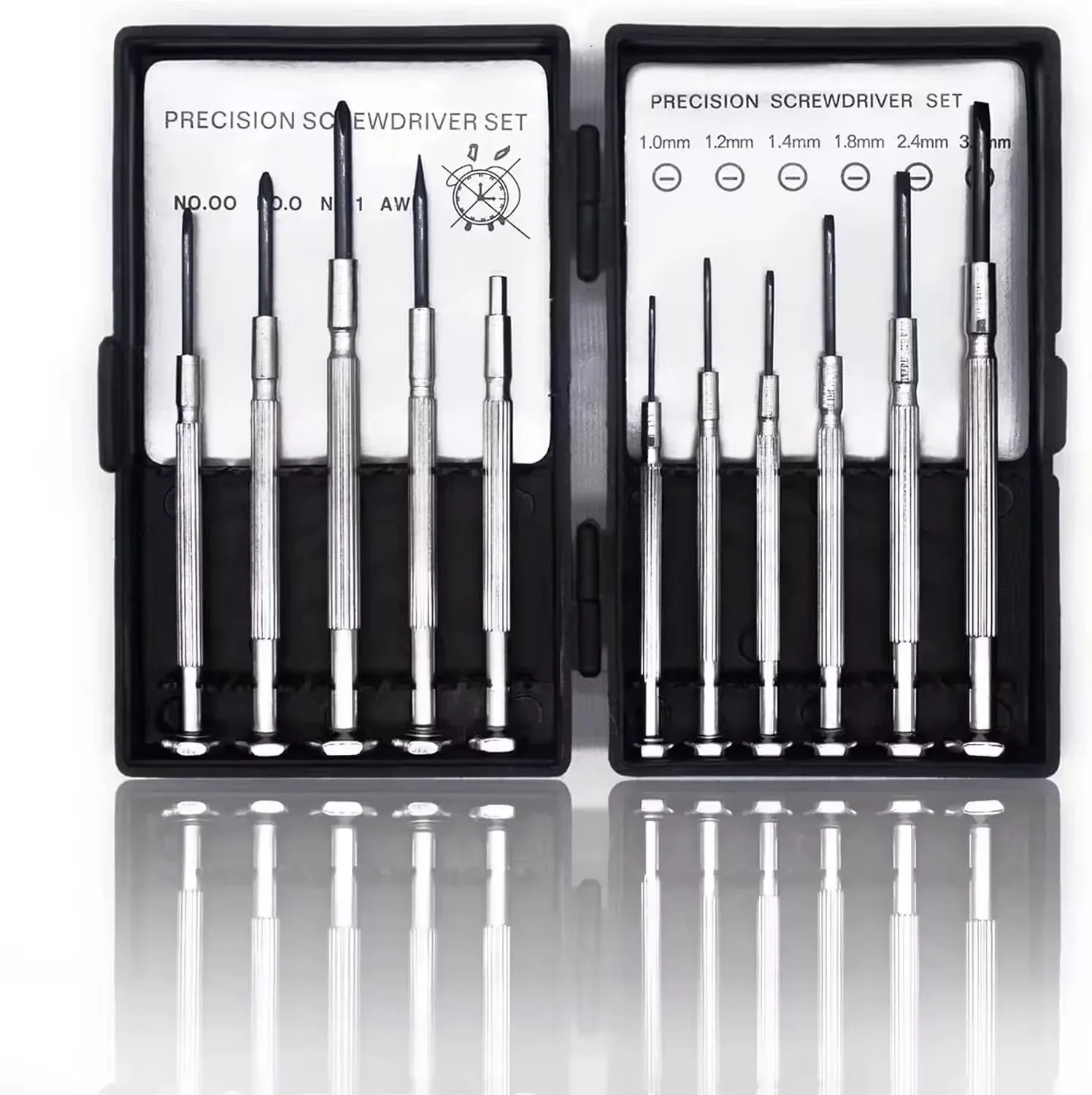 11-teiliges Mini-Präzisions-Schraubendreher-Set, kleines Schraubendreher-Set für Elektronik, Spielzeug, Computer, Uhrenreparatur, Upgrade der roten Box robust